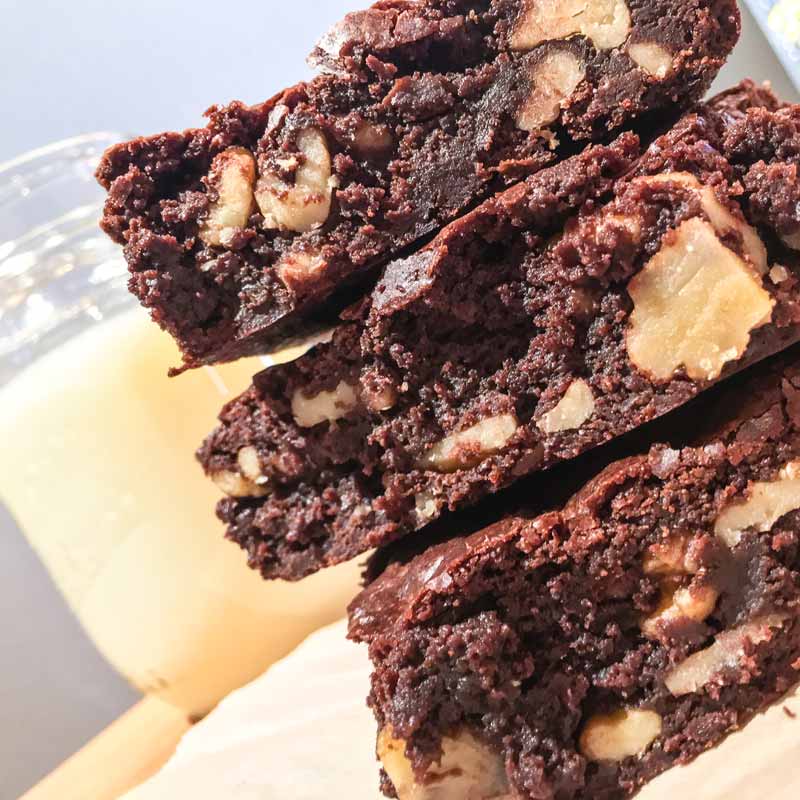 The Pink Yyeti Chocolate Brownies